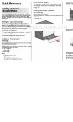 Lexmark C792 Family Quick Reference