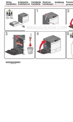 Lexmark C792 Family Einrichtungsblatt