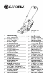 Gardena PowerMax 32 E Operating Instructions Manual