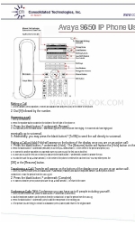 Avaya 9650 Deskphone Edition 사용자 설명서