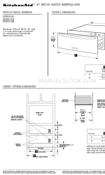 KitchenAid KEWD105H Specyfikacje