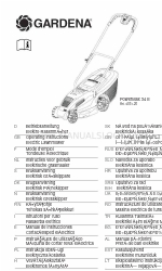 Gardena PowerMax 34 E Manuale di istruzioni per l'uso