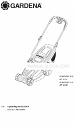 Gardena PowerMax 36 E Manuel d'utilisation