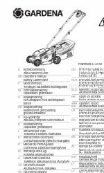 Gardena PowerMax Li-40/32 Manuel de l'opérateur