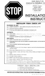 KitchenAid KGBS 246S Manuel d'instructions d'installation