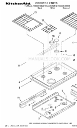 KitchenAid KGSS907SSS02 Liste des pièces