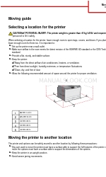 Lexmark C925 Moving Manual