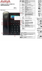Avaya E129 Instruções de referência rápida