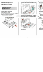 Lexmark C935 Series Skrócona instrukcja obsługi