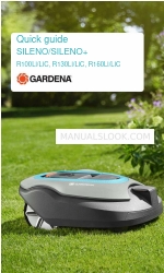 Gardena SILENO R100LiC Kurzanleitung