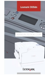 Lexmark C935dn Especificaciones