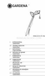 Gardena SmallCut 300 Manuel d'utilisation