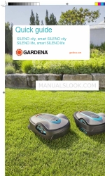 Gardena smart SILENO city Hızlı Kılavuz