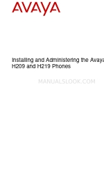 Avaya H219 매뉴얼