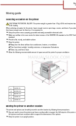 Lexmark C950 Series Handleiding voor verhuizen