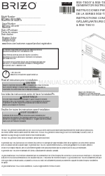 Brizo 8GE-TSG07-240-1 Instructions Manual