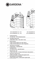 Gardena 13000 aquasensor Gebruiksaanwijzing