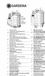 Gardena 13000 aquasensor Gebruiksaanwijzing