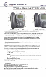 Avaya IP OFFICE 2410 Manual do utilizador