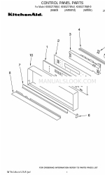 KitchenAid SUPERBA KEBS277BAL0 Liste des pièces