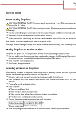 Lexmark CS410 series Moving Manual