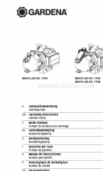 Gardena 3000/3 Jet Operating Instructions Manual