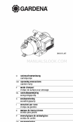 Gardena 3000/300 Jet Gebruiksaanwijzing