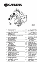 Gardena 3000/4 Manual de Instruções