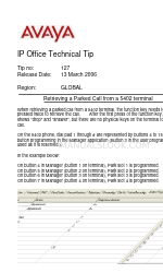 Avaya IP Office 5402 Conseil technique