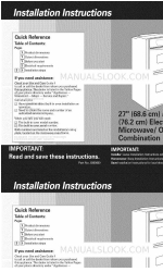 KitchenAid YKEHV309PM01 Manual de instrucciones de instalación