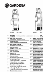 Gardena 6000/4 Manual de instrucciones