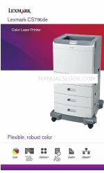 Lexmark CS796de Specifiche tecniche