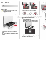 Lexmark CS820de Referensi Cepat