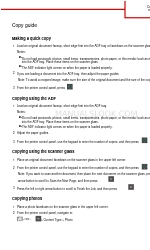 Lexmark CX310 series Manual de copia