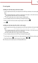 Lexmark CX310 series Manuale di posta elettronica