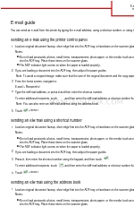 Lexmark CX410 series E-Mail-Handbuch