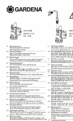 Gardena CW Pump 2000/2 Li-18 Руководство по эксплуатации