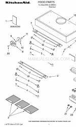 KitchenAid KHLU162MSS1 Перелік деталей