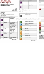 Avaya J139 Quick Reference