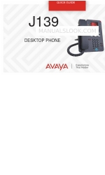 Avaya J139 Quick Manual