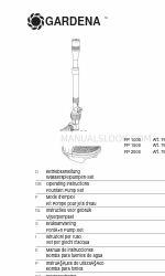 Gardena FP 2500 E Manual de Instruções