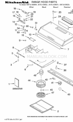 KitchenAid KHTU100KSS1 Перелік деталей