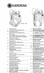 Gardena FP 7500 E Manual de Instruções