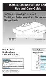 KitchenAid KHTU160 Series Instrucciones de instalación y manual de uso y mantenimiento