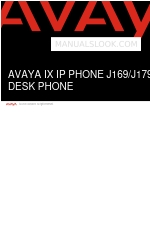 Avaya J169 Handmatig