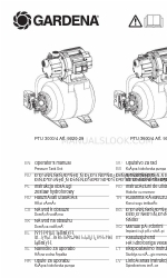 Gardena PTU 3000/4 Руководство по эксплуатации