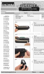 Lexmark E 330 Technical Instructions