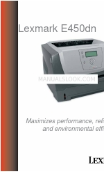 Lexmark E 450dn Especificações