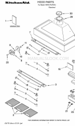 KitchenAid KHVU761RSS1 Onderdelen