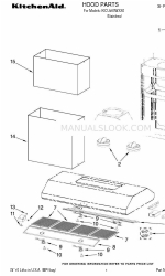 KitchenAid KICU460WSS0 Перелік деталей